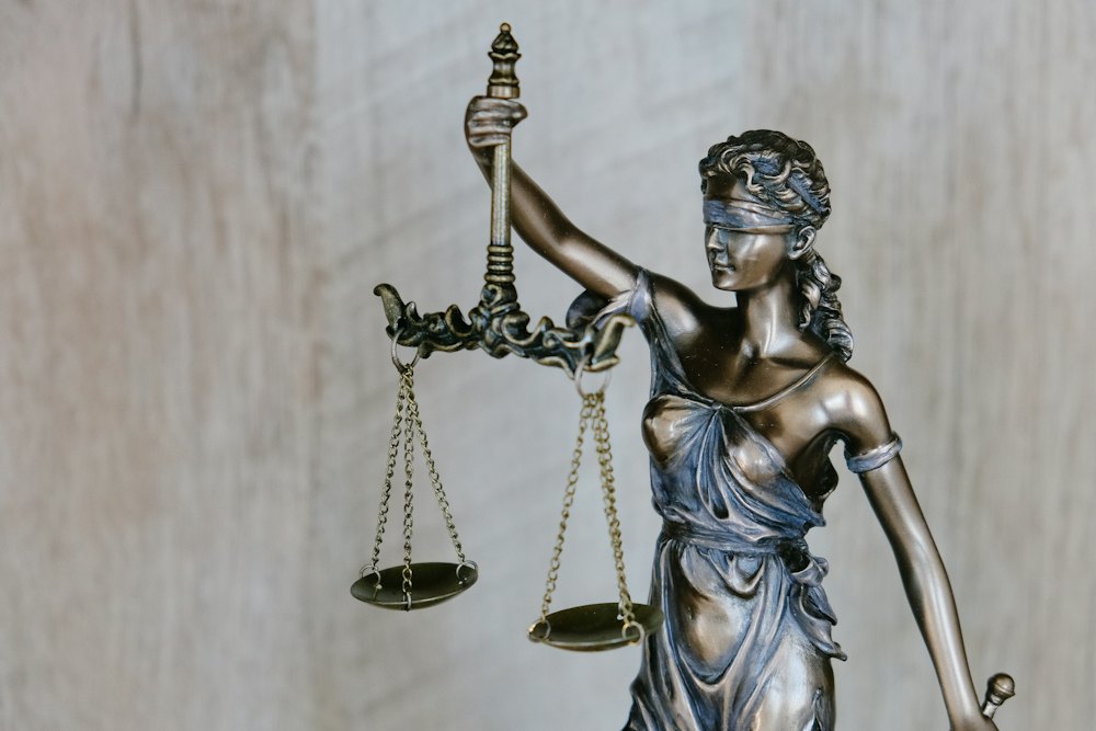 Scales of justice representing legal compliance